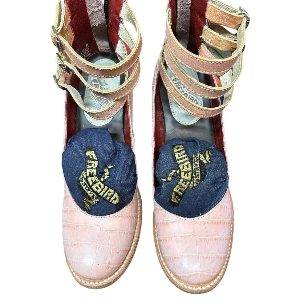 Freebird Randi Pink Croco